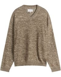 Maison Margiela - Cotton Wool V-Neck - Lyst