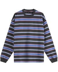 Beams Plus - Border Stripe Loose Long Sleeve T-Shirt - Lyst
