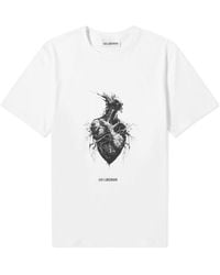 Han Kjobenhavn - Heart Monster Print T-Shirt - Lyst