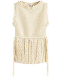 Peachy Den - Gabrielle Knit Vest - Lyst