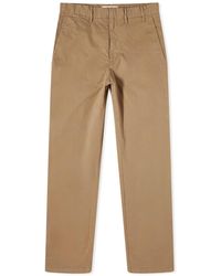 Norse Projects - Aros Regular Italian Brushed Twill Trousers - Lyst