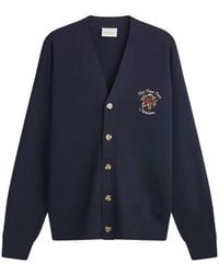 Drole de Monsieur - Rose Slogan Cardigan - Lyst