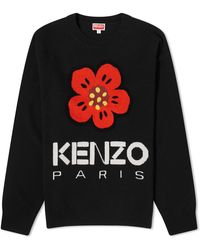 KENZO - Boke Flower Crew Knit - Lyst