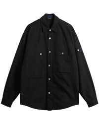 Stone Island - Bull Denim-Tc Overshirt - Lyst