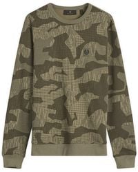 Belstaff - Terrain Camo Sweatshirt - Lyst