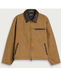 FRIZMWORKS - Heavy Canvas Destroyed Work Jacket - Lyst