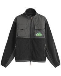 Brain Dead - Equipment Ripstop Zip Fleece Jacket - Lyst