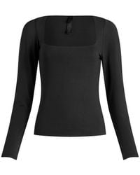 Skims - Smooth Layers Square Neck Long Sleeve Top - Lyst