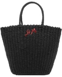 Damson Madder - Straw Market Bag - Lyst