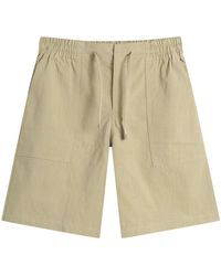 Drole de Monsieur - Cotton Elasticated Waist Shorts - Lyst