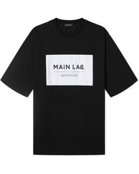 Balmain - Main Lab Logo T-Shirt - Lyst