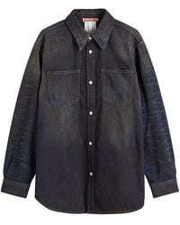Acne Studios - Karto Denim Overshirt - Lyst