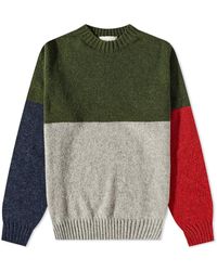 COUNTRY OF ORIGIN - Supersoft Seamless Colour Block Crew Knit - Lyst