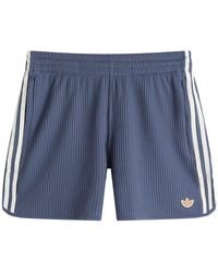 adidas - Waffle Knit Sprinter Shorts - Lyst