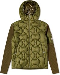 Moncler - Quilted Knit Jacket - Lyst