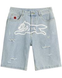 ICECREAM - Running Dog Denim Shorts - Lyst