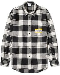 Vetements - My Name Is Flannel Shirt - Lyst