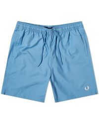 fred perry classic swim shorts
