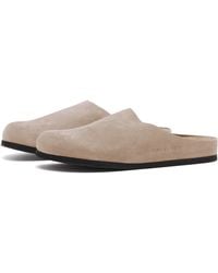 Common Projects - By Common Projects Suede Clog - Lyst