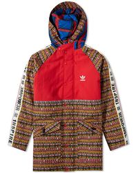 ADIDAS Originals X Pharrell Williams Firebird 3 a Righe Stampa Camo Track Pants