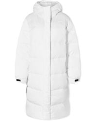 The North Face - Nuptse Long Puffer Parka Jacket - Lyst