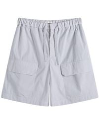 Jil Sander - Drawstring Cargo Shorts - Lyst