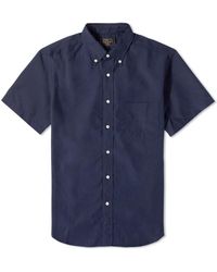 Beams Plus - Bd Coolmax Linen Short Sleeve Shirt - Lyst