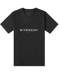Givenchy - Paris Reverse Logo T-Shirt - Lyst