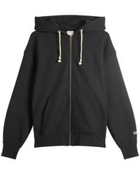 Champion - Reverse Weave Fleece Zip Hoodie - Lyst