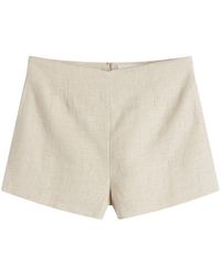 Faithfull the Brand - Lila Mini Linen Shorts - Lyst