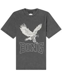 Anine Bing - Lili Retro Eagle T-Shirt Washed - Lyst