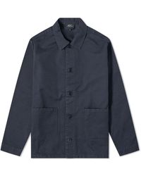 A.P.C. - Kerlouan Chore Jacket Washed - Lyst