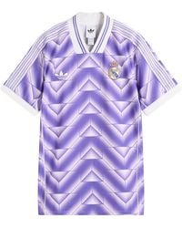 adidas - Real Madrid Lifestyler Jersey Top - Lyst