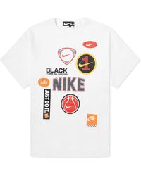 Comme des Garçons - Comme Des Garçons X Nike Oversized Multi Logo Print Te - Lyst