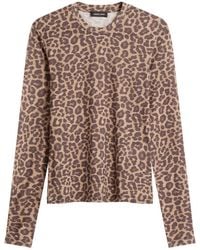 Anine Bing - Sylvie Long Sleeve T-Shirt - Lyst