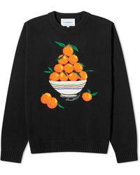 Casablancabrand - D'Oranges Intarsia Knit Jumper - Lyst