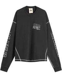 adidas - Og La Long Sleeved T-Shirt - Lyst