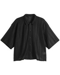 Beams Plus - Mesh Open Collar Shirt - Lyst