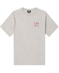 A.P.C. - Amo Logo T-Shirt - Lyst