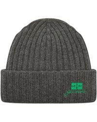 Ganni - Core Future Wool Knit Beanie - Lyst