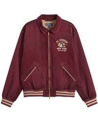 Polo Ralph Lauren - Corduroy Arts Club Bomber Jacket - Lyst