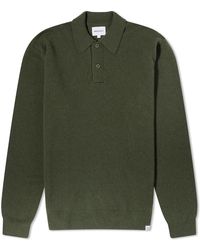 Norse Projects - Marco Merino Lambswool Polo Shirt - Lyst