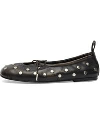 Alohas - Rosalind All Studs Leather Ballet Flats - Lyst