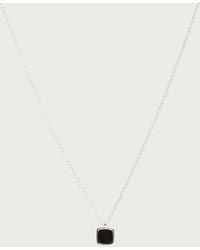 Common Lines - Onyx Pendant Necklace - Lyst