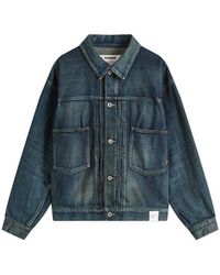 Neighborhood Rigid Denim Type-2 Jacket in Black for Men | Lyst