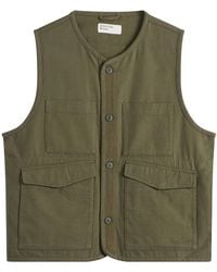 Universal Works - Brushed Moleskin 4 Pocket Gilet - Lyst