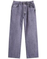 Aries - Acid Wash Batten Jeans - Lyst