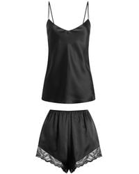 Calvin Klein - Satin Cami Set - Lyst