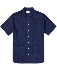 Oliver Spencer - Cuban Short Sleeve Jersey Shirt - Lyst
