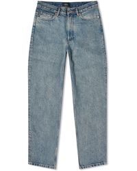 A.P.C. - End. X 'Coffee Club' Martin Patch Jeans - Lyst